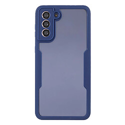 Coque en TPU + acrylique détachable 2-en-1 bleu marine pour votre Samsung Galaxy S21 5G/S30 5G