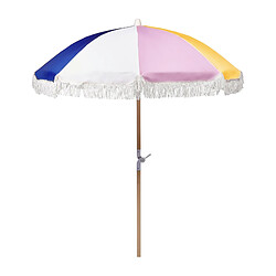 Beliani Parasol de jardin d 150 cm multicolore MONDELLO