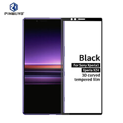 Wewoo Film de verre trempé de bombé 3D 9H pour Sony Xperia 1 / Xperia XZ4 Noir