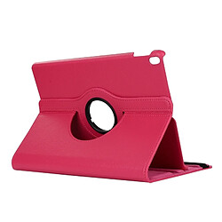 Wewoo Housse Étui Coque en cuir à rotation horizontale à 360 degrés avec texture Litchi pour iPad Pro 11 pouces 2018 H support Magenta pas cher