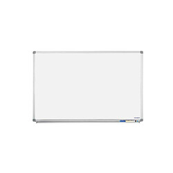 Magnétoplan Tableau blanc Magnétique Laqué Cadre Alu (L)1200 x (H)900 mm