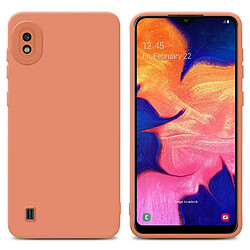 Cadorabo Coque Samsung Galaxy A10 Etui en Orange