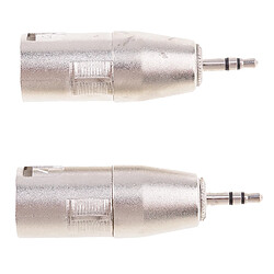 3.5mm À XLR Mâle Adaptateur Connecteur