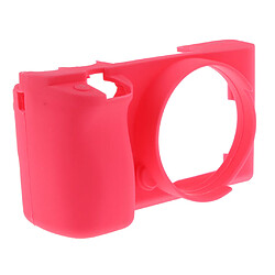 Caméra en caoutchouc souple en silicone Housse de protection pour SONY A6000 Rouge pas cher