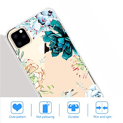 Acheter Wewoo Coque Souple Motif d'impression cas de couverture de téléphone cellulaire TPU pour iPhone 11 Pro la fleur de pierre