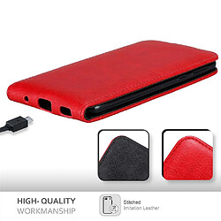 Cadorabo Coque HTC U PLAY Etui en Rouge pas cher