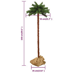 vidaXL Sapin de Noël avec LED 150 cm pas cher