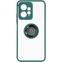 Avizar Coque pour Xiaomi Redmi Note 12 4G Bague Métallique Support Vidéo Vert