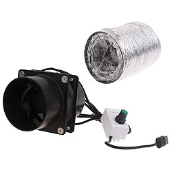 (Ventilateur Extracteur De Fumée Compact Et Portable Avec Tuyau De Conduit Et Tube De Ventilation) Ventilateur Extracteur De Fumée Compact Et Portable Avec Tuyau De Conduit Et Tube De Ventilation