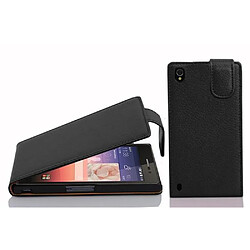 Cadorabo Coque Huawei ASCEND P7 Etui en Noir