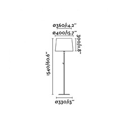 faro Applique avec liseuse Suau Acier 17 Cm