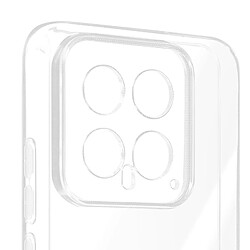 Avizar Coque pour Xiaomi 14 Fine 0.3mm Anti-jaunissement Transparent