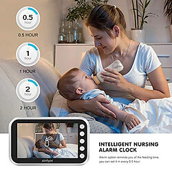 Universal Moniteur de bébé couleur sans fil avec caméra surveillance intérieure nounou sécurité électronique bébé téléphone cellulaire pleurant nourriture bébé