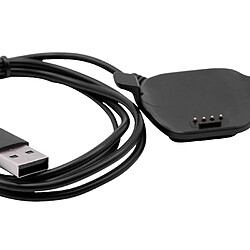 vhbw Câble de charge Station de charge pour Garmin Forerunner 25 (large) smartwatch Câble de remplacement Câble de données