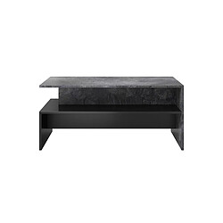 Vivaldi Table Basse Baros Schiefer/Noir