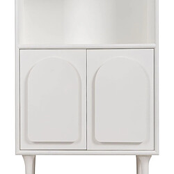 Acheter BigBuy Home Librairie BERET Blanc Bois d'épicéa 80 x 40 x 175 cm