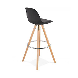 Acheter Kokoon Design Tabouret de bar design ANAU BLACK 42x43x95 cm