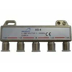 Avis Antenna AS-4 splitter 5-1000 MHz Through loss 7.4 dB