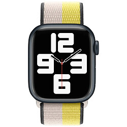 Acheter Sport Loop bracelet pour Apple Watch Series 1 á 9 / SE (38/40/41 mm) | Series 10 (42 mm) - Oat Milk/Lemon Zest