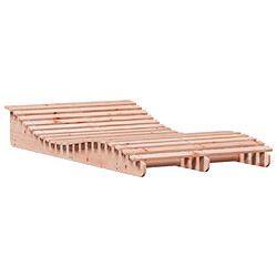 Maison Chic Chaise longue de jardin| Bain de soleil Relax | Transat 205x110x31,5 cm bois massif de douglas -GKD60791