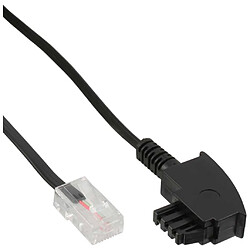 Câble InLine® TAE-F vers RJ45 8P2C, 25 m