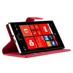 Acheter Cadorabo Coque Nokia Lumia 925 Etui en Rouge