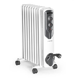 Trotec Radiateur bain d'huile TRH 20 E chauffage d'appoint, 2000 W, chauffage mobile portatif 