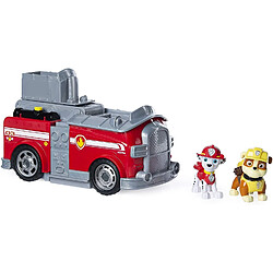 Acheter Spin Master 6056035/20122675 - Paw Patrol Marshall Split-Second 2-in-1 Camion de pompiers avec 2 figurines de collection