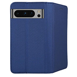 Acheter Htdmobiles Housse pour Google Pixel 8 Pro 5G - etui coque pochette portefeuille + verre trempe - BLEU MAGNET