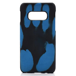 Wewoo Coque rigide pour décoloration de capteur thermique Paste Skin + PC pour Galaxy S10 + (bleu)