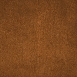 Atmosphera, Createur D'Interieur Banc en Polyester effet velours Salomé l.100 x P.35x cm - Marron Ambre