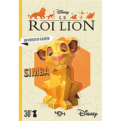 Le roi lion, Simba : un papertoy à créer