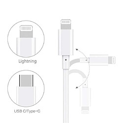 Acheter Chargeur Rapide 20W + Cable USB-C pour iPhone 14 / 14 PLUS / 14 PRO / 14 PRO MAX / 13 / 13 MINI / 12 / 11 / X - Little Boutik®