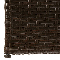 Acheter Helloshop26 Boîte de stockage de jardin 150 x 100 x 100cm résine tressée marron 02_0013137