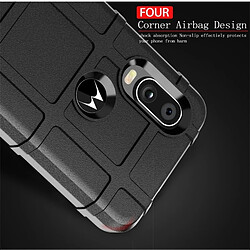 Acheter Wewoo Coque Housse TPU antichoc à couverture totale pour Motorola P40 (noire)