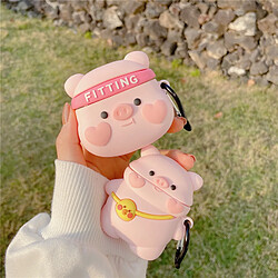 Avis GUPBOO Airpods Coque Housse Étui Protecteur Compatible pour AirPods 3-dessin animé mignon cochon couple