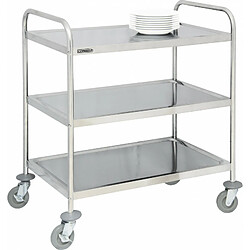 Chariot en Inox 3 Plateaux - Casselin