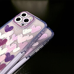 General Coque Compatible Iphone 13 Motif Coeur Mignon Motif Créatif, Coque Iphone Ultra-Mince Antichoc, Le Meilleur Cadeau, Protection Parfaite de Votre Téléphone Mobile