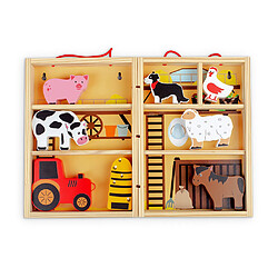 Acheter Bigjigs Toys Boîte de Jeu Animaux de la Ferme