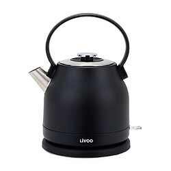 Bouilloire électrique 1.5l 2200w noir - DOD202N - LIVOO