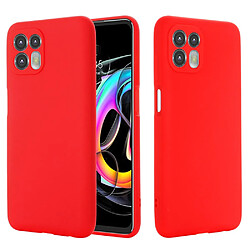 Coque en silicone rouge pour votre Motorola Edge 20 Lite