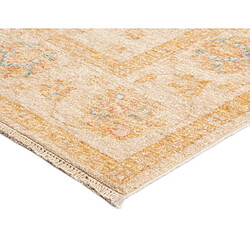 Vidal Tapis de couloir en laine 414x121 beige Kaizar