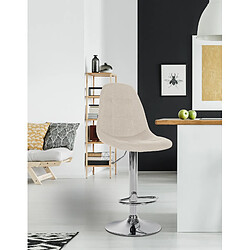 Non Tabouret de bar Elmore tissu C