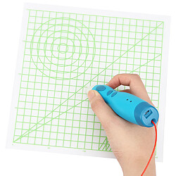 Modèle de Base de Tapis de Conception de Silicone de Stylo D'impression 3D, Grand Cadeau de Noël D'outils de Dessin de Stylo 3D pour Les Enfants