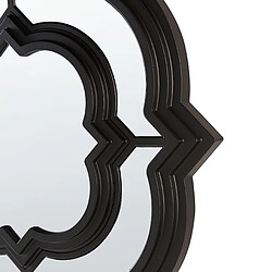 Beliani Miroir COBETA 51 cm Noir pas cher