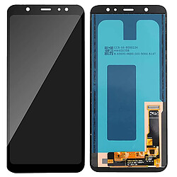 Ecran complet compatible avec Samsung Galaxy A6+ Plus 2018 SM-A605FN noir vitre tactile + écran LCD - VISIODIRECT -