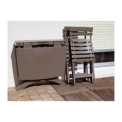 Grill Me GROSFILLEX Chaise pliante Miami - Taupe