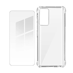 Avizar Pack Protection Xiaomi 12 Lite Coque Renforcée + Verre Trempé Transparent