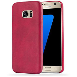 Cadorabo Etui Samsung Galaxy S7 en Rouge Coque