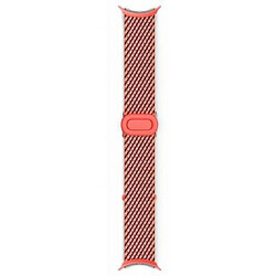 Google Bracelet Tissé pour Pixel Watch Taille Unique Corail